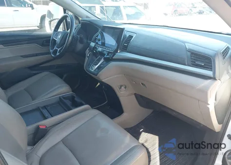 2018 Honda Odyssey Ex-L из США, поврежденный, VIN 5FNRL6H78JB021832